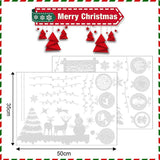 Christmas Window Stickers Wall Decal 1Pack