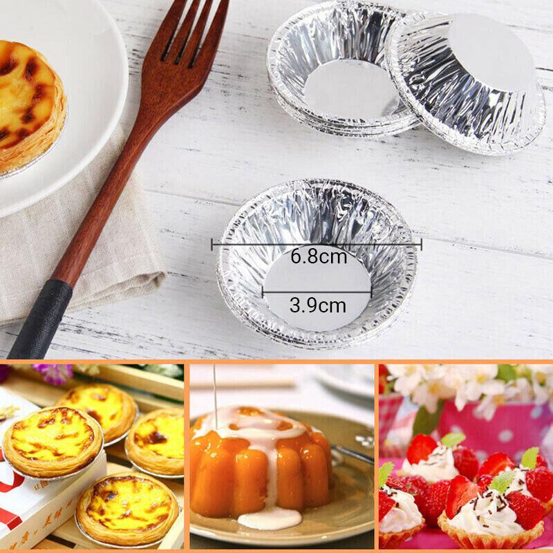 Aluminum Foil Baking Egg Tart Mould 250PCS