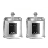 Glass Aromatherapy Candles 2PCS