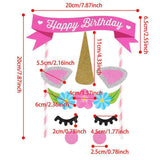 11PCS Birthday Cake Topper Set Decoratio