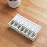 Weekly Pill Box Dispenser 2PCS