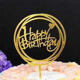 Cake Topper Card Party Decor Supply 1PC