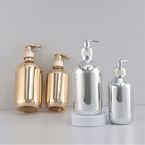 Pump Dispensing Bottle 5-Pack PET Silver and Gold 300ml/500ml