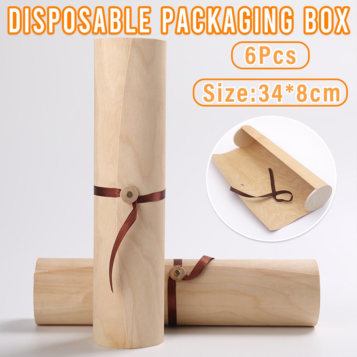 Tea Cylinder Gift Box 6PCS