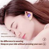 Soft Reusable Silicone Ear Plugs For Sleep Study Noise Cancelling 1 Pair