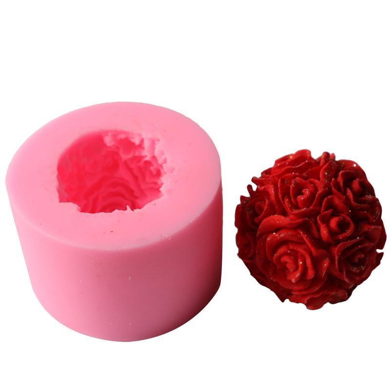 3D Silicone Candle Mold Craft 1PC