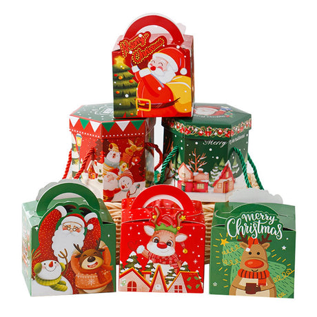 Get into the festive spirit with these adorable Christmas-themed gift boxes.