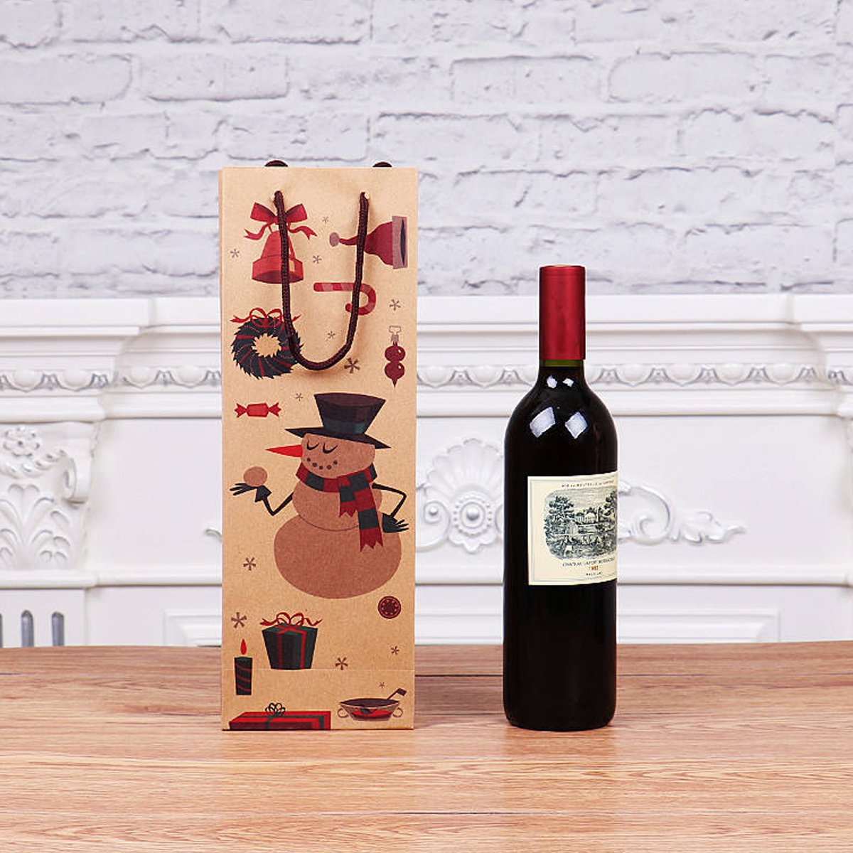 Make your holiday gifting extra special with our 20PCS Christmas Wine Bottle Gift Bags.