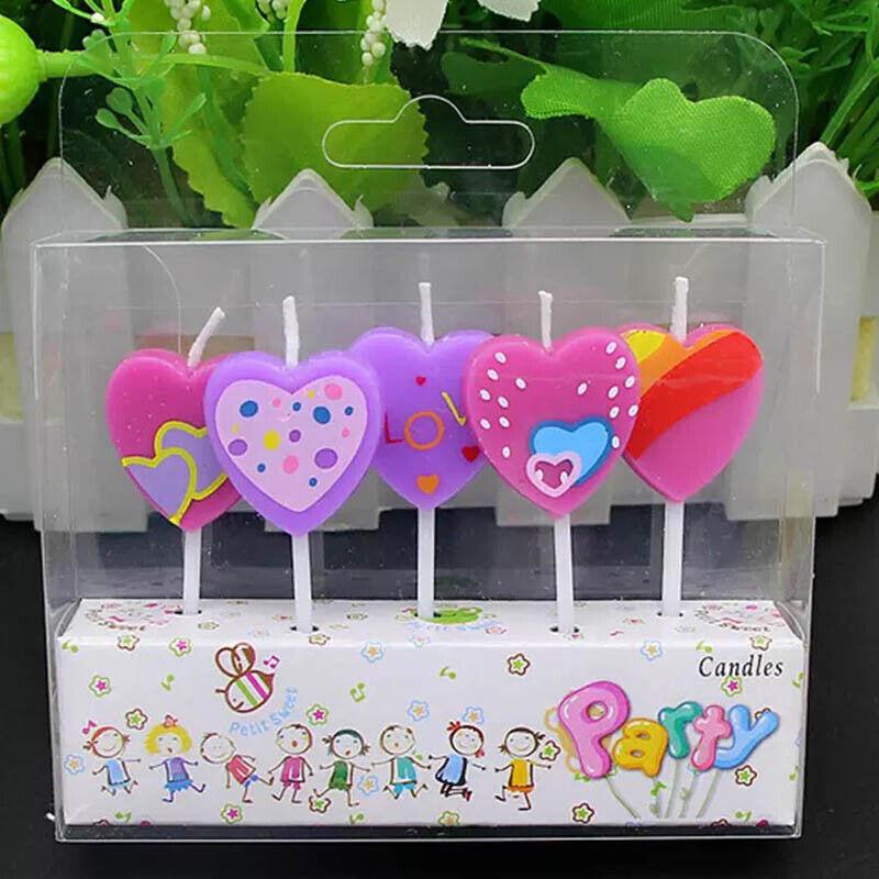 Birthday Candles Party Cake Decorations 1Set