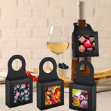 Enhance your gift presentation with these elegant paper wine bottle boxes, designed to add a touch of class to your special occasions. 