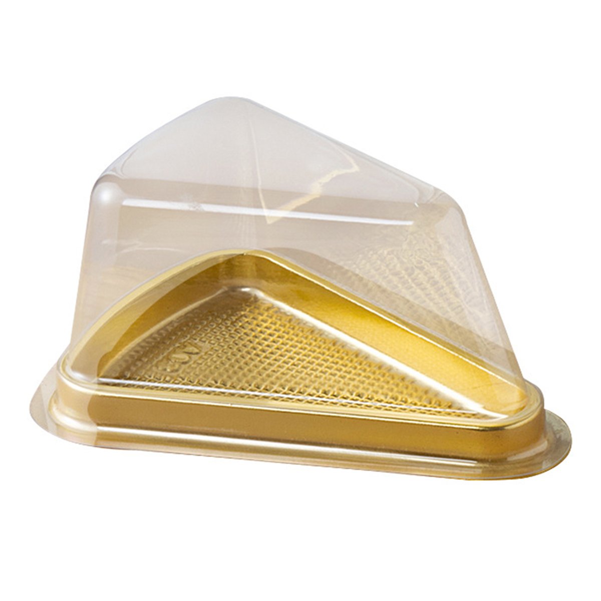 Triangle Cake Box Gold 100PCS