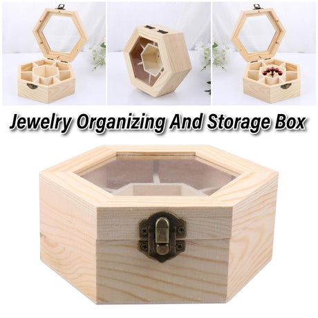 Hexagonal Jewelry Organizer 1PC