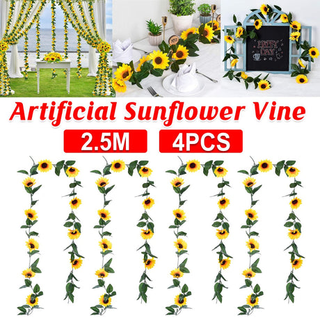 Artificial Flowers Garlands 4PCS