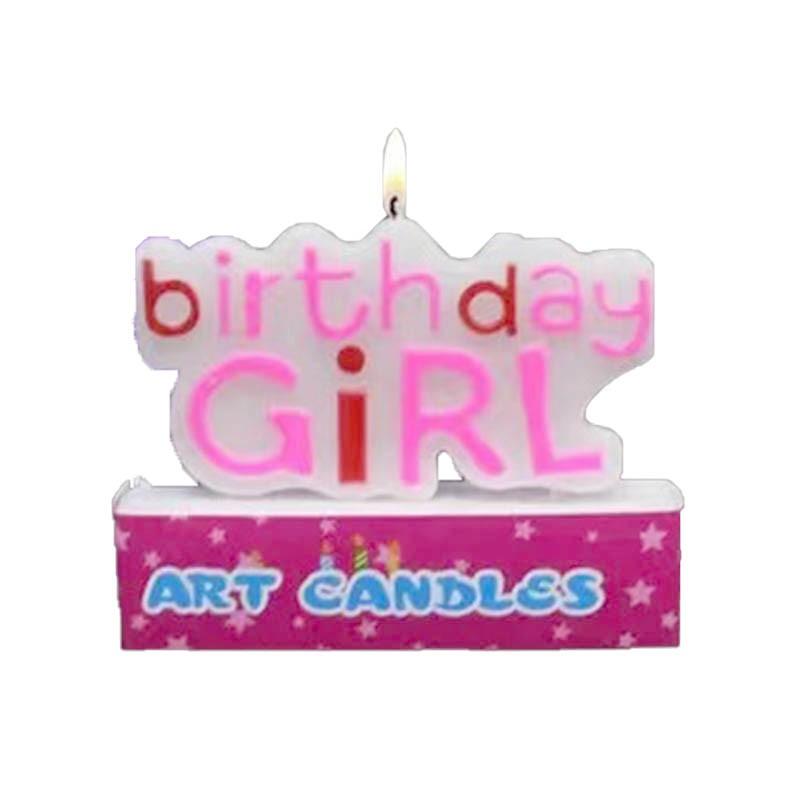 Birthday Cake Candles Party Decorations 1Set