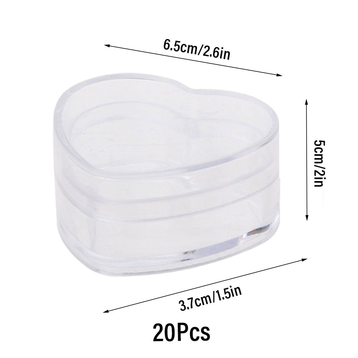 Transparent Packaging Box Gift Box 20PCS