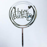 Cake Topper Card Party Decor Supply 1PC