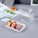 Portable Clear Pastry Boxes for Desserts 25pcs