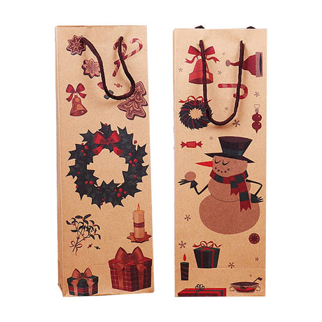 Make your holiday gifting extra special with our 20PCS Christmas Wine Bottle Gift Bags.