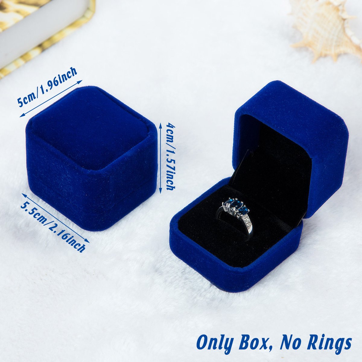 This set of 10 flannelette jewellery boxes is perfect for storing and presenting your valuable jewellery in style.