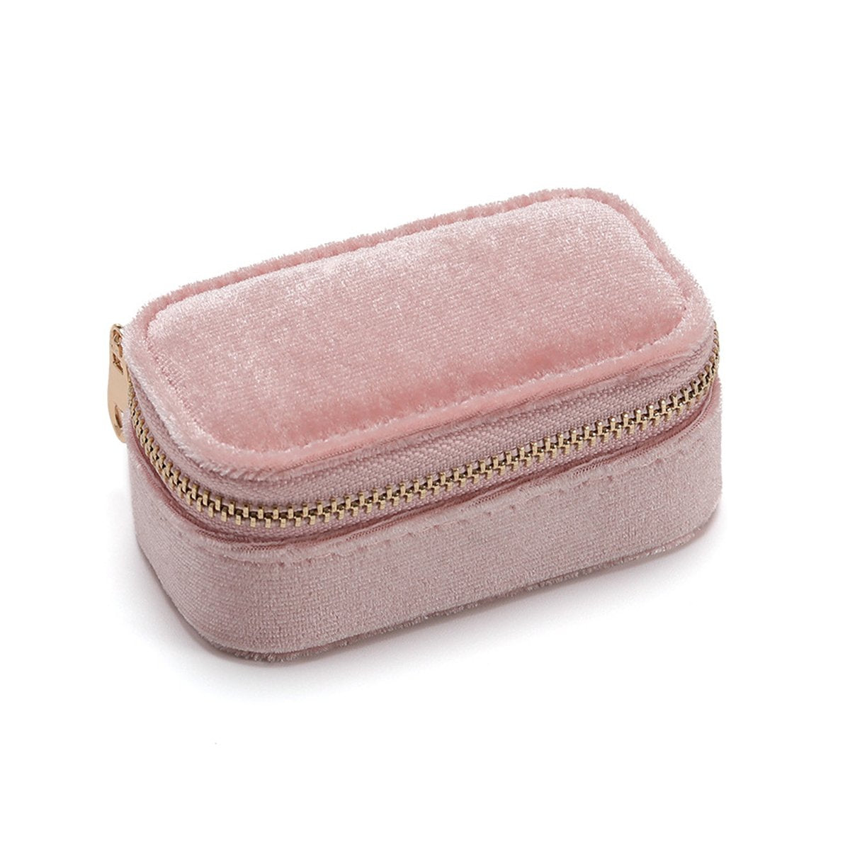 Velvet Travel Mini Portable Ring Earring Box Jewelry Boxs