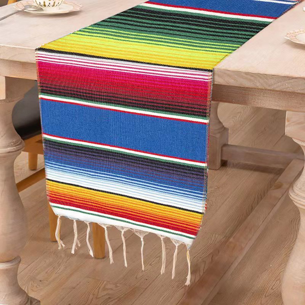 Woven Blanket Tablecloth 6Colours 1PC