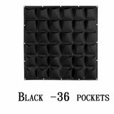 36 Pocket Planter Outdoor Vertical Garden Wall Planting Hanging Bag for Herbs