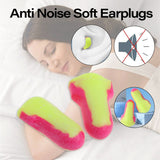 Noise Cancelling Sleep Earplug Anti-snoring Learning Soundproof 1 Pair