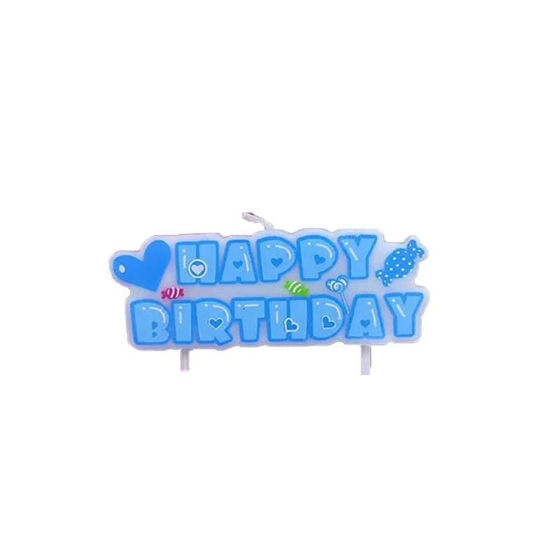 Birthday Cake Candles Party Decorations 1Set