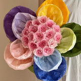 Add a touch of elegance to your flower bouquets with these vibrant and durable pleated Chennai papers. 