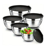 Stainless Steel Mixing Bowls 5PCS