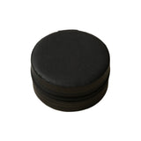 PU Leather Round Jewelry Boxes with Soft Flocking Interior for Travel Jewelry Boxes 1pc