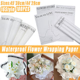 Simple Wrapping Paper Floral Packaging for Flower Arrangements 100pcs