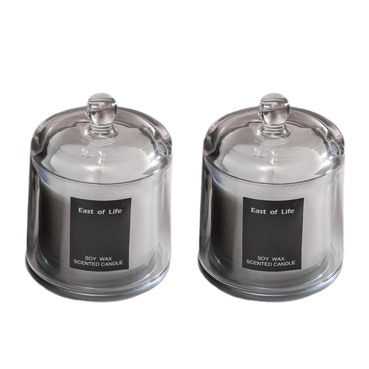 Glass Aromatherapy Candles 2PCS