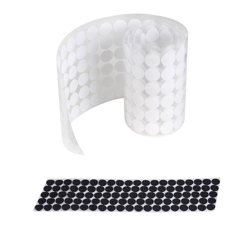 Loop Tag Sticker Durable Hook and Loop Stickers for Crafting and Sewing 100pcs ...
