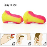 Noise Cancelling Sleep Earplug Anti-snoring Learning Soundproof 1 Pair