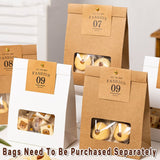 Kraft Cardboard Creative Packaging Bags 60PCS