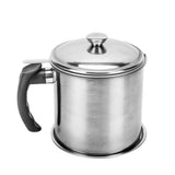 Stainless Steel Oil Strainer Pot 1Pack