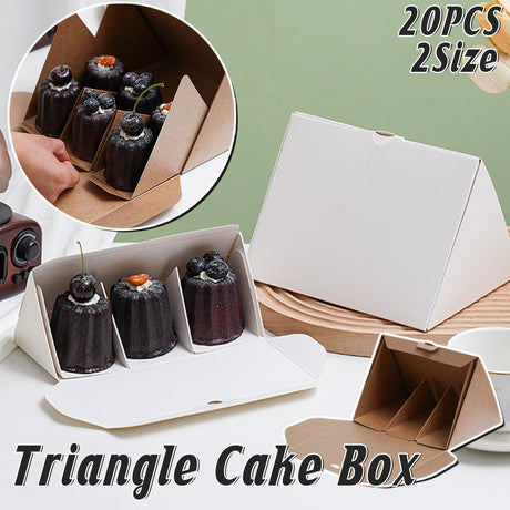 20PCS Cake Box Sandwich Food Packaging