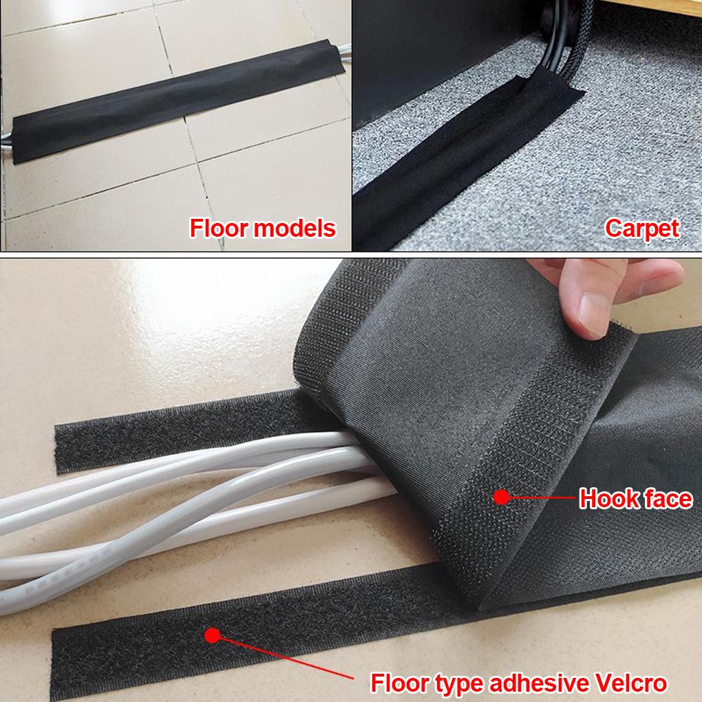 Durable Nylon Cable Protector Sleeve for Floor and Carpet Use 1m or 3m