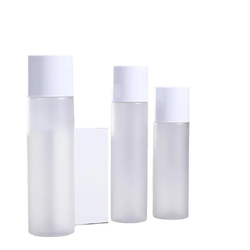 High-Quality PET Plastic Frosted Dispenser Bottles for Skincare Lotions 10pcs