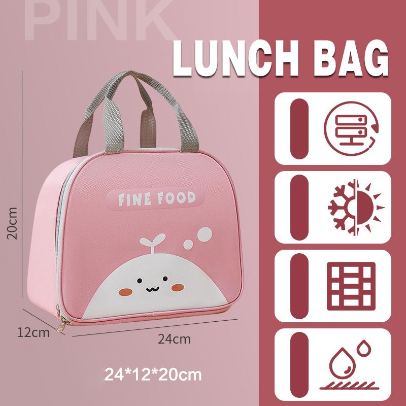 Elevate mealtime with our Cute Cartoon Lunch Bag for Boys and Girls, a delightful addition to your daily routine. 