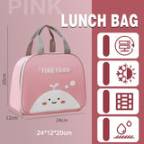 Elevate mealtime with our Cute Cartoon Lunch Bag for Boys and Girls, a delightful addition to your daily routine. 