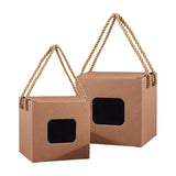 20PCS Kraft Paper Gift Boxes Party Packaging