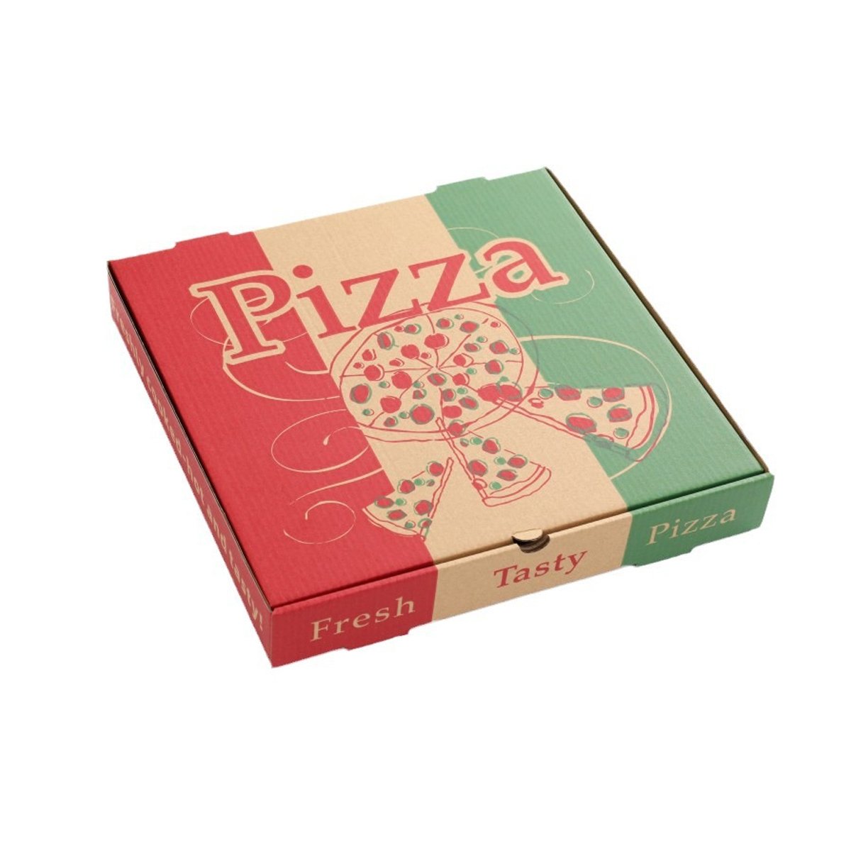 Pizza Boxes Cardboard Food Storage Containers 50PCS