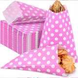 Colorful Dot Paper Bag 4Colours 100PCS