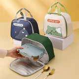 Elevate mealtime with our Cute Cartoon Lunch Bag for Boys and Girls, a delightful addition to your daily routine. 