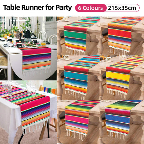 Woven Blanket Tablecloth 6Colours 1PC