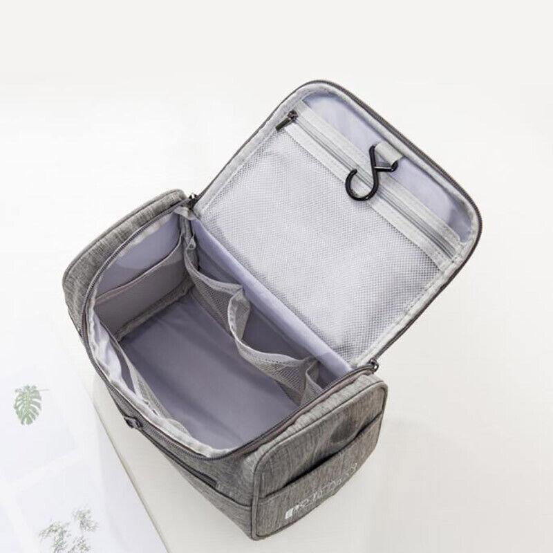 Durable Material Travel Size Zipper Closure Toiletry Bag 1pc