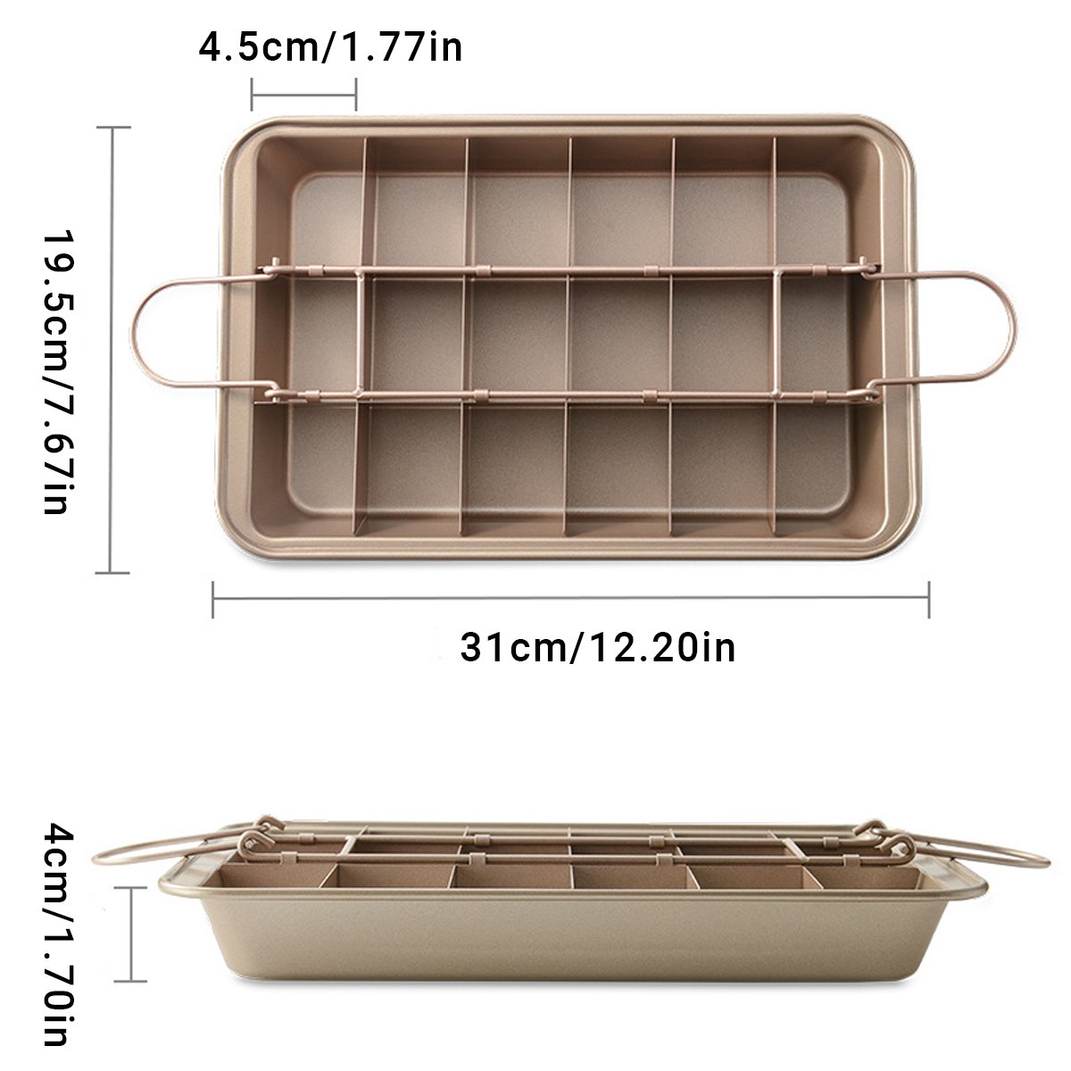 Non Stick Square Baking Pan 1PC