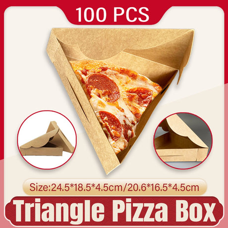 Triangle Pizza Boxes 100PCS